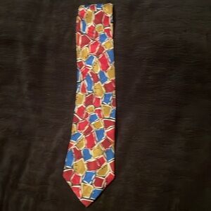 Beautiful multi/colored 100% silk Men’s Tie